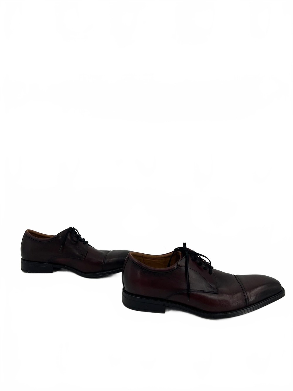 Florsheim Dark Brown Cap Toe Loafers | Leather, Size 10.5